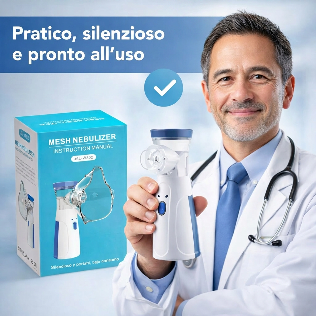 Pratico, silenzioso e pronto all'uso